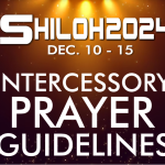 SHILOH 2024 INTERCESSORY PRAYER GUIDELINES